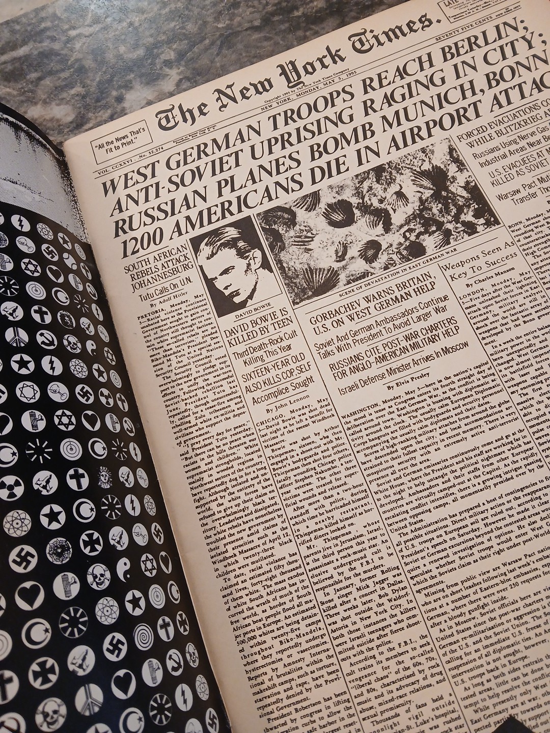 EXIT #3 1987 Adam Parfrey Punk Graphics Mark Mothersbaugh Joe Coleman LIKE NEW