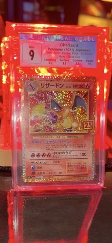 Charizard 25th Anniversary Holo CGC 9 !