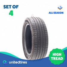 Set Of 4 Used 24555r19 Michelin Defender 2 107h - 932