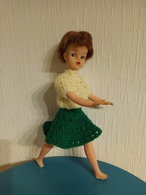 Barbie  SINDY Clone Doll  CAMAY Puppe  HONG KONG Stempel 6012 Schuhe RAR 