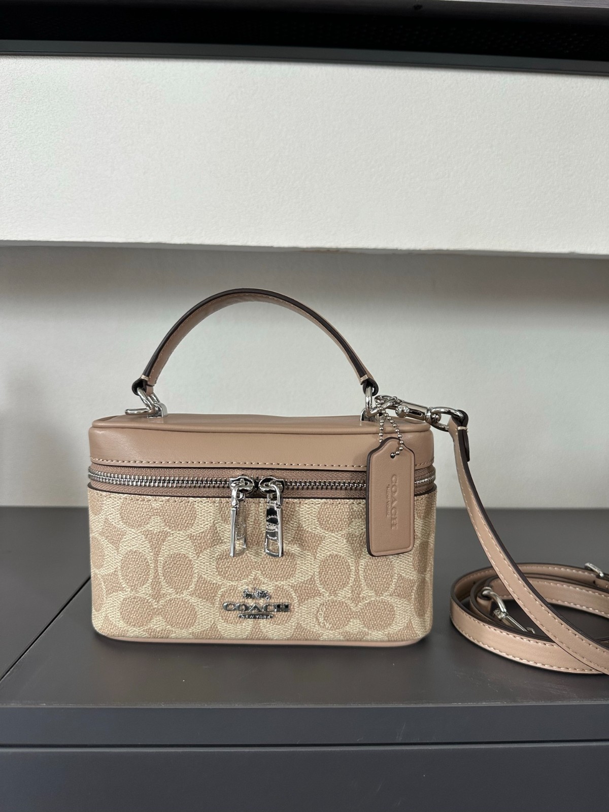 Coach Rainer Crossbody Bag 18 In Signature Canvas CEO23 Top Handle Crossbody Bag