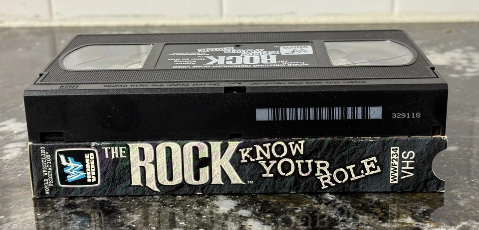 VINTAGE WWF - The Rock: Know Your Role (VHS, 1999) NICE!! - Image 3 of 4