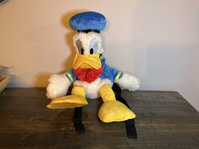 Vintage DISNEY PARK DONALD DUCK Plush Backpack 15''
