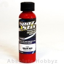 Spaz Stix Solid Red Airbrush Paint 2oz - SZX12300