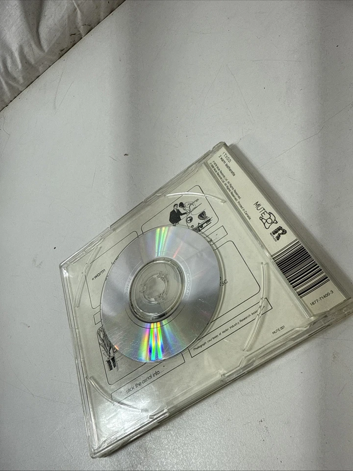 The Normal  T.V.O.D. / Warm Leatherette CD3 Mute 001 Single Rare Foto 2 de 2