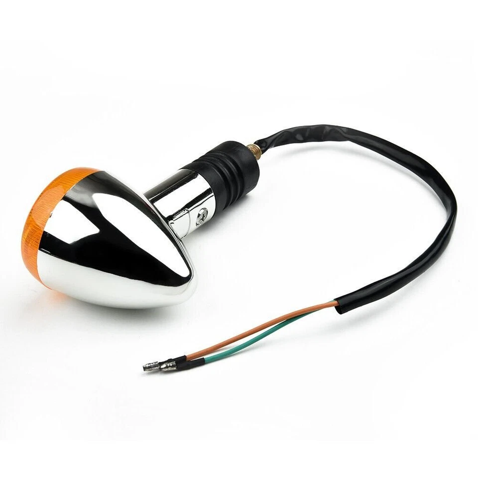 4pcs Motorcycle Turn Signal Indicator Light Blinker for kawasaki Suzuki Honda - Image 3 of 4