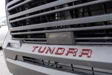 Black Red Emblem Compatible Toyota 2022-2026 Tundra Front Tailgate Letters