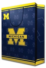 NCAA Michigan Wolverines Gift Bag, Large