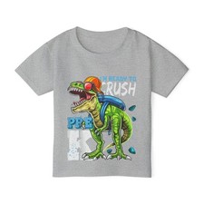 Dinosaur Adventure Toddler T-Shirt   Ready to Crush Pre-K, Kids Shirt, ... 