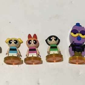 LEGO Dimensions 71346 & 71343 The Powerpuff Girls Team Pack & Fun Pack -Complete
