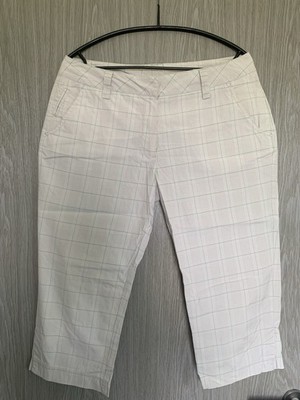 Nike Damen Golf Hose UK10 EU38 Leichte Baumwolle