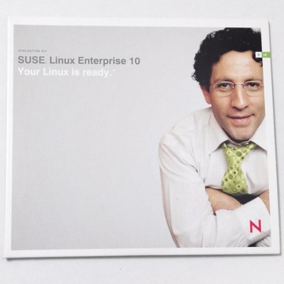 Vintage Linux DVD   SUSE Linux Enterprise 10 Desktop/Server 2 DVDs   Top Zustand