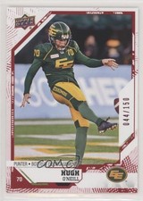 2019 Upper Deck CFL Red 44/150 Hugh O'Neill #195 0kr6