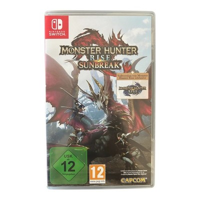 Nintendo Switch -Monster Hunter Rise + Sunbreak- Spiel in OVP / TOP Zustand