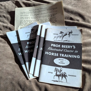 Prof. Berry’s 1963 Horse Training Course – 6 Volumes Illustrated Vintage Manuals