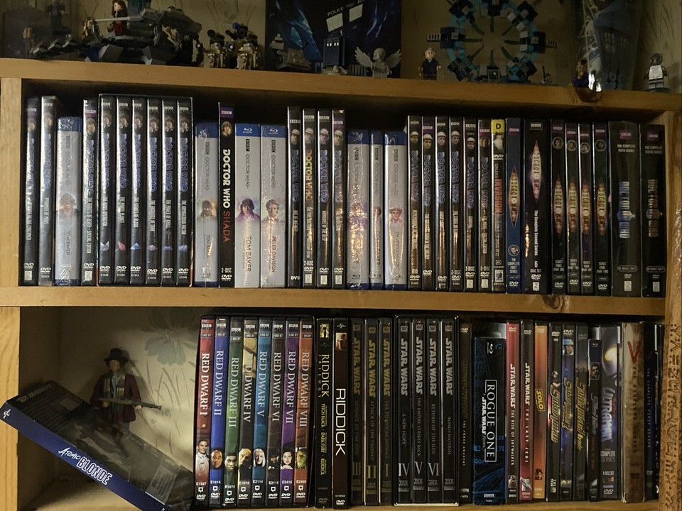 Blue Ray Collection Large Doctor Who DVD/Blue Ray collection 1963-2020: Over 115 Discs | eBay