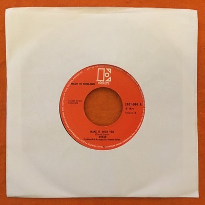 Bread- Make It With You- Why Do You Keep Me Waiting- Elektra Records 7  1970