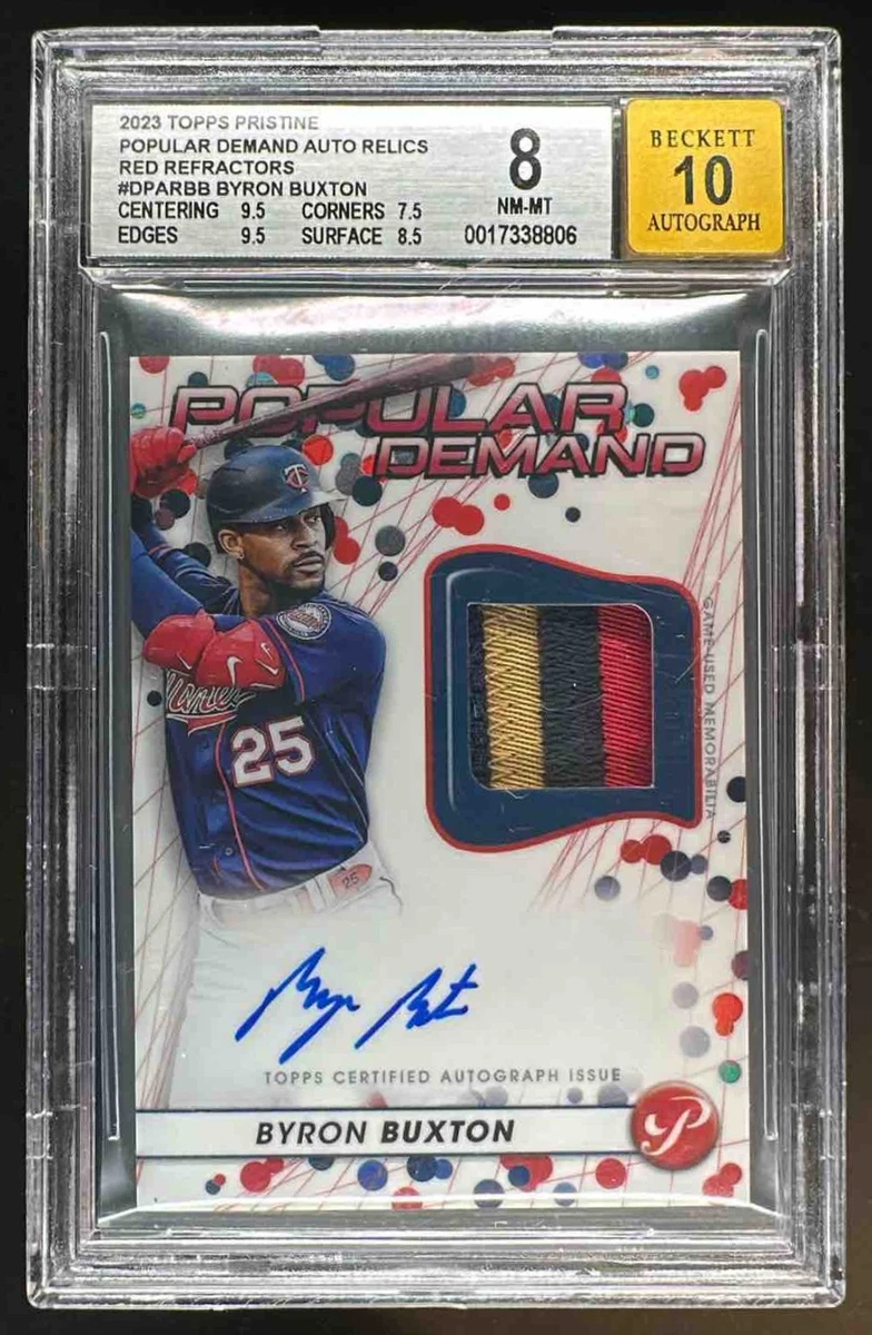 Byron Buxton Baseball Serial Numbered Sports Trading Cards