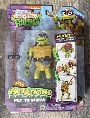 Teenage Mutant Ninja Turtles Donatello Mutations Pet To Ninja Action Figure TMNT