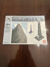 LEGO ARCHITECTURE: John Hancock Center ( 19720) Signed by Adam Reed Tucker-RARE