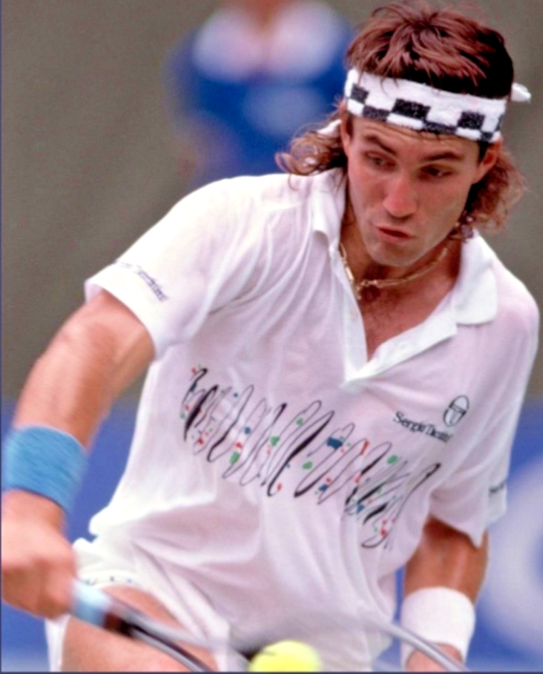 Sergio Tacchini Filzi Pat Cash Tennis Polo Shirt RRP £80 | eBay