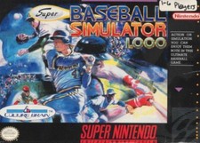 Super Baseball Simulator 1.000 : Super Nintendo Entertainment System
