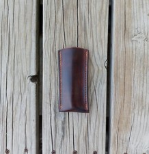 Handmade Handsewn Leather EDC Pocket Knife Slip For Opinel No.8 Made in the USA