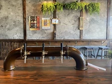 3 Tap Draft Beer Tower Glycol system