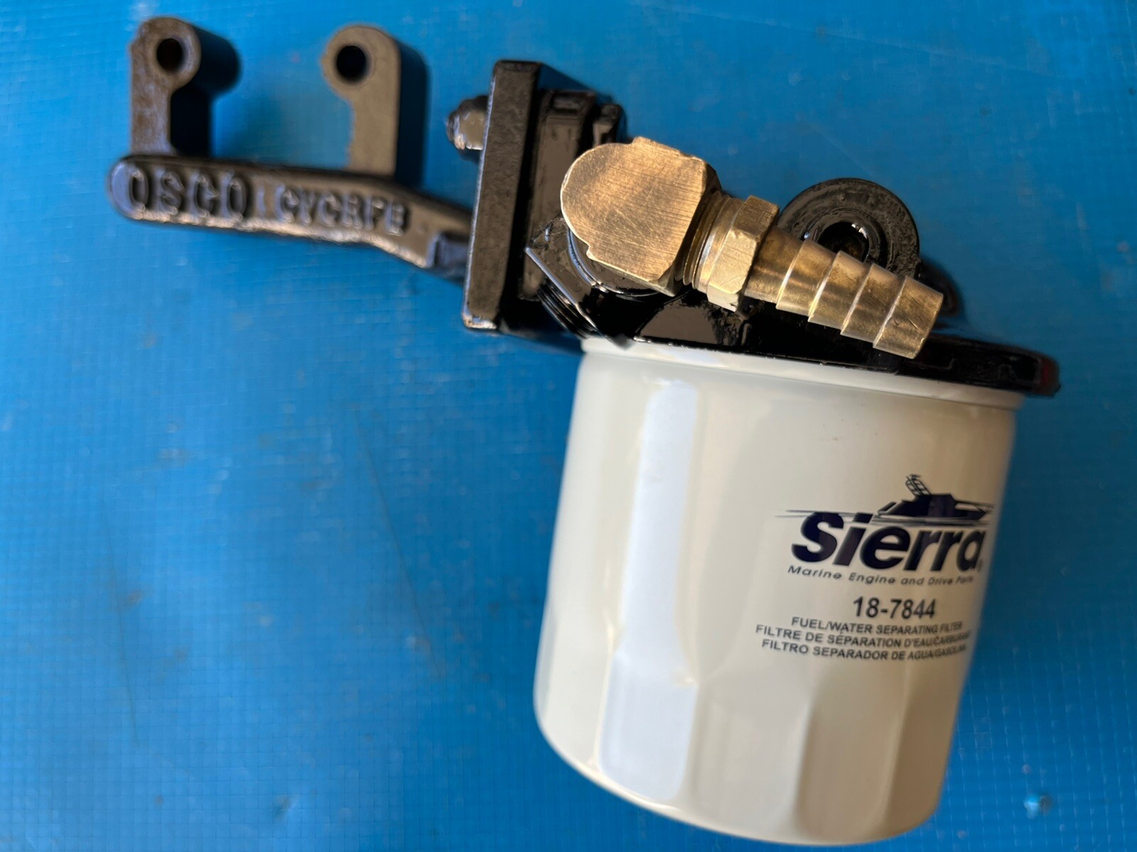 MerCruiser Fuel After Separator Filter Base 89876 OEM Sierra 18-7844 ...