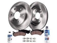 For 2011-2013 Infiniti QX56 Brake Pad and Rotor Kit Rear Detroit Axle 63819PV