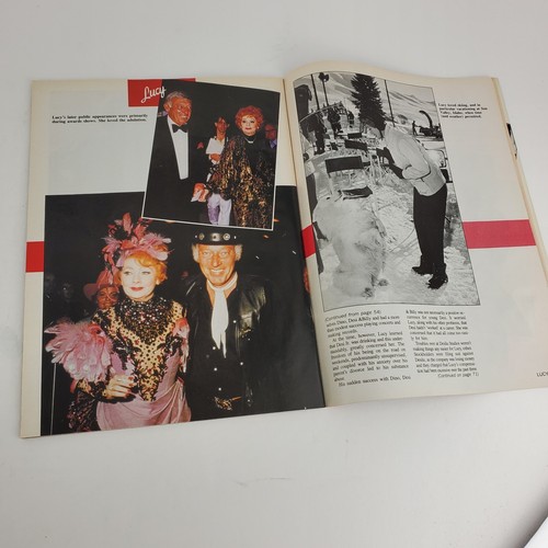 Lucille Ball Lucy We Love You Special Memorial Issue Magazine 1989 Volume 1 No 1 - Picture 9 of 10