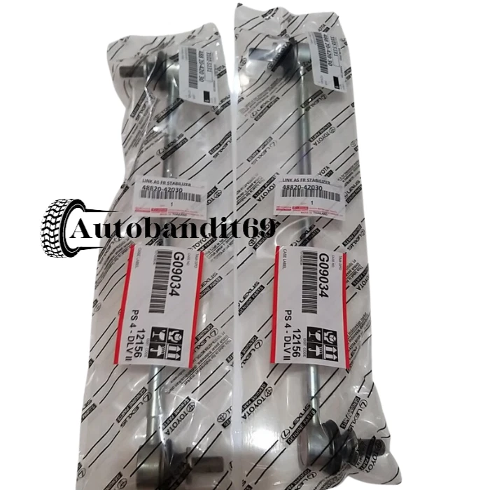 Barra estabilizadora delantera para extremo de eslabones oscilantes Toyota TOYOTA RAV4 juego Prius Link 2 piezas Foto 4 de 4