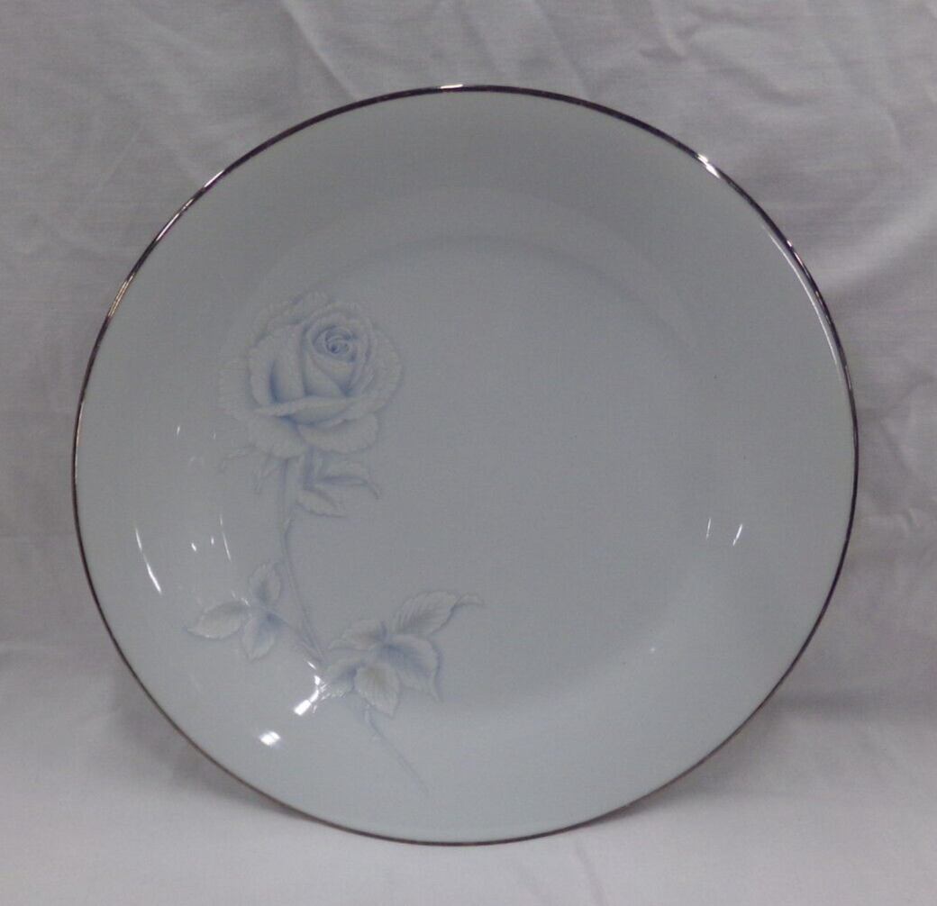 Noritake Virtue 10 1/2 Inch Diner Plate Blue Rose 2934 ~ EUC | eBay