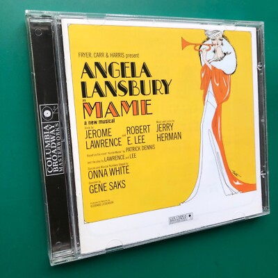 Jerry Herman MAME Broadway Cast Soundtrack CD Angela Lansbury REMASTERED USA NM