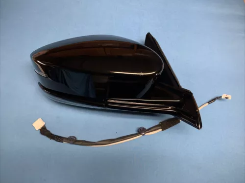 22 23 24 Acura Mdx Right Passenger Door Mirror Black Nh547 14 Wire OEM
