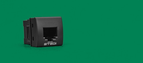 STEDI™ Square Type RJ45 UHF Switch Insert - Picture 7 of 9