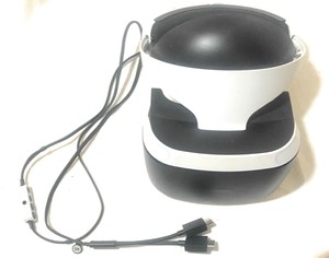 Broken Sony Playstation Vr Headset No Power Tested Not Working For Parts Only Ebay