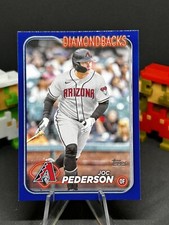 2024 Series 2 Base Royal Blue #603 Joc Pederson  - Arizona Diamondbacks