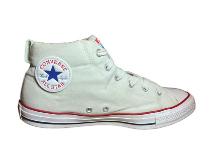 Converse Chuck Taylor All Star Street Mid 'White Natural' 149546F Men: 10 Wo: 12