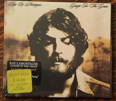 SEALED CD~ RAY LAMONTAGNE~ 2008~ GOSSIP IN THE GRAIN~ HYPE STICKER~NEW OLD STOCK