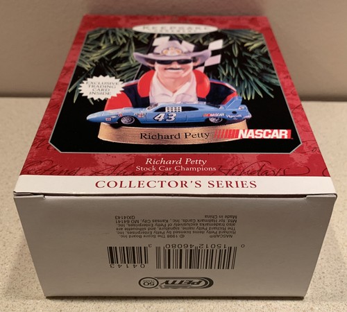 Hallmark Ornament 1998 Richard Petty Stock Car Champions 2nd/Series NASCAR. NEW - Picture 4 of 4
