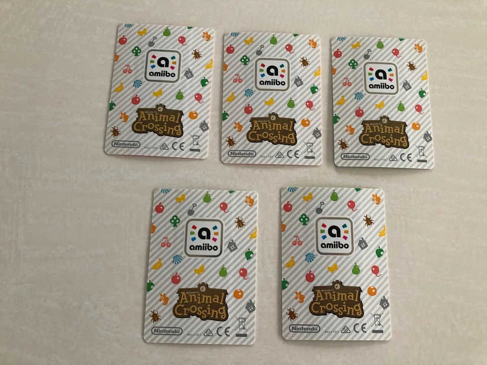 Lot de Cartes amiibo animal crossing - serie 4 - Photo 3/3