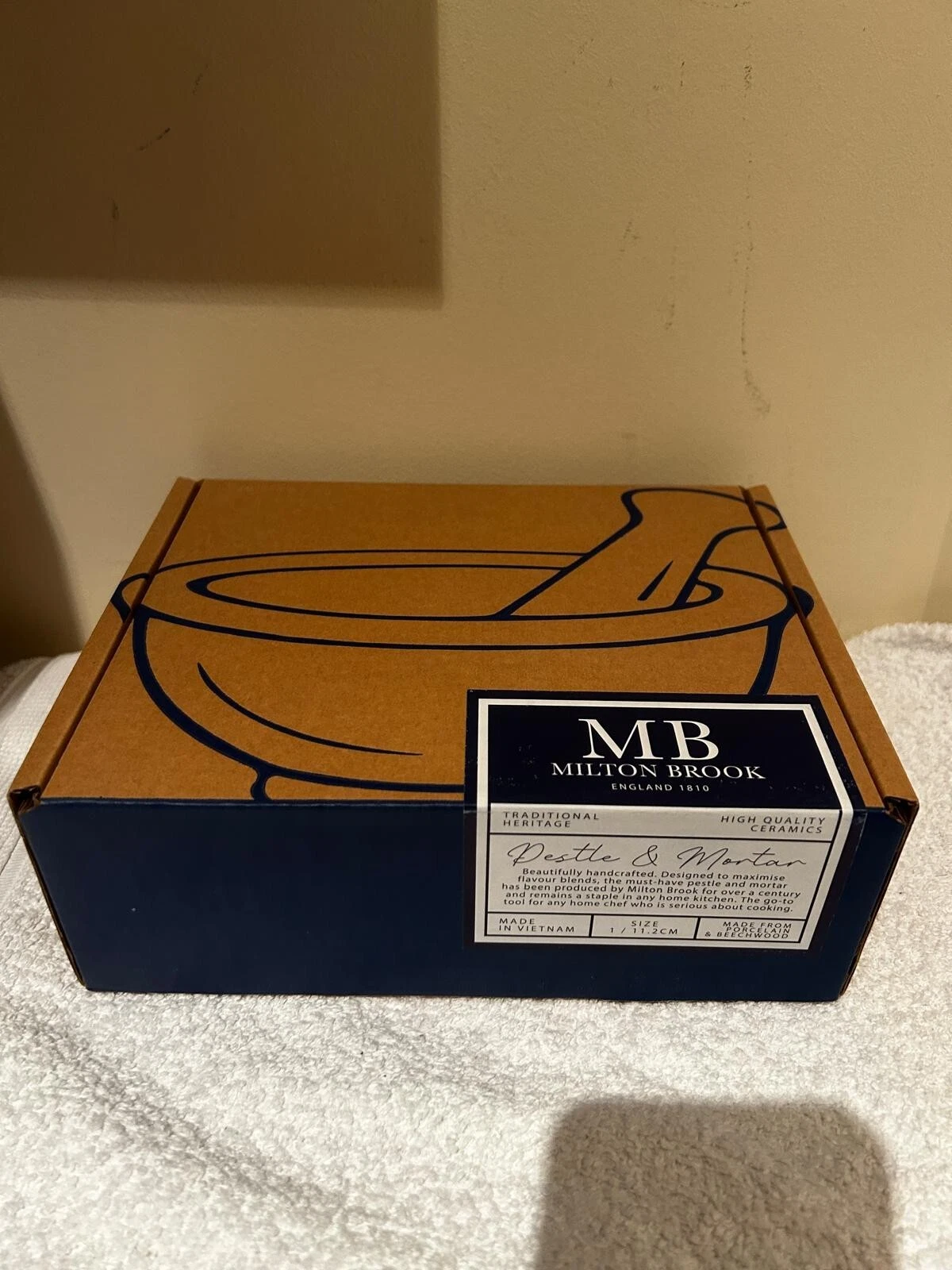 Milton Brooks Mortar and Pestle (Size 1)