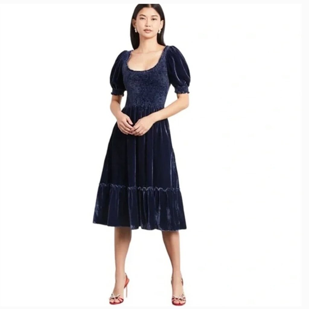 ワンピース house on the hill Dress navy 80 Buy HOUSE ON HILL DRESS | Johnny Was