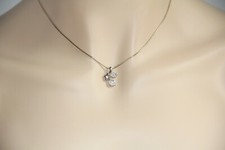 Sterling Silver Shooting Star Cubic Zirconia Pendant