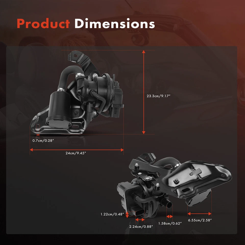 Bomba de detección de fugas de vapor de combustible para Volkswagen Jetta Rabbit GTI Golf R32 Golf R Foto 2 de 4