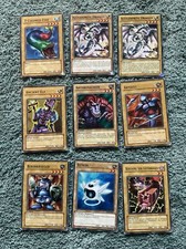 YUGIOH 9 Karten | Anthrosaurier LCJW-DE016 1. Aufl. Alte Auflagen dabei PL-LP