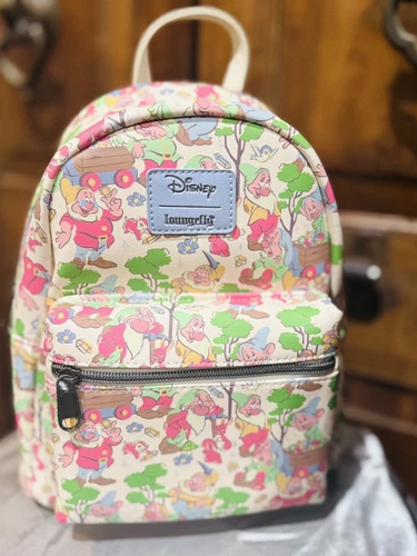 Disney Backpack Snow White And Seven Dwarfs Loungefly