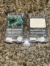 Performance Mega Memory Card P-1110A For Playstation 1 PS1  PS2 X2