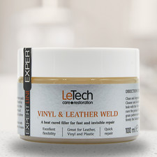 VINYL & LEATHER WELD - PROFESSIONAL HEAT ACTIVATED FILLER REPAIR COMPOUND 100ML